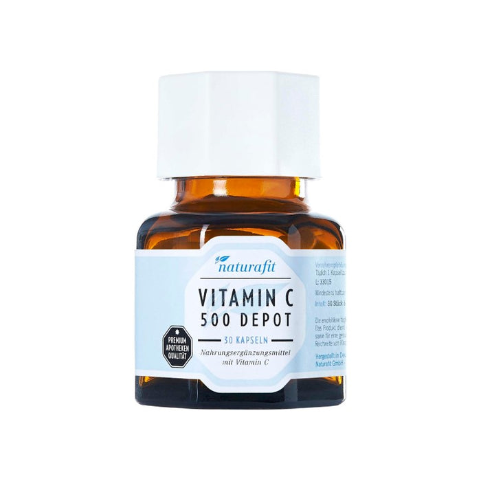 naturafit Vitamin C 500 Depot Kapseln, 30 St. Kapseln