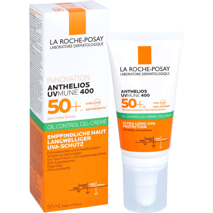 LA ROCHE-POSAY Anthelios XL LSF 50+ mattierende Gel-Creme, 50 ml Cream