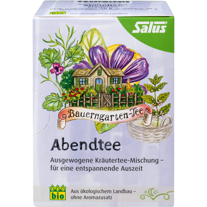 Bauerngarten-Tee Abendtee Kräutertee Salus, 15 St FBE