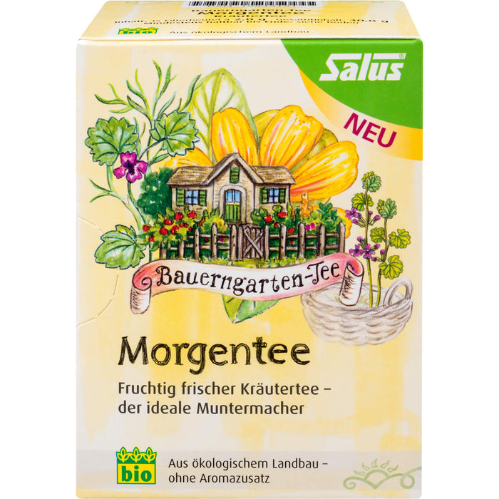 Bauerngarten-Tee Morgentee Kräutertee Salus, 15 St FBE