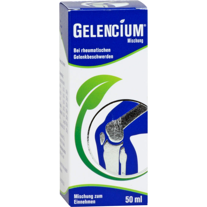 GELENCIUM Mischung bei rheumatischen Gelenkbeschwerden, 50 ml Lösung