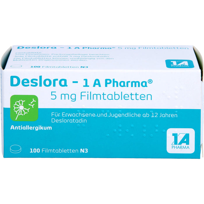 Deslora - 1 A Pharma 5 mg Filmtabletten, 100 pcs. Tablets