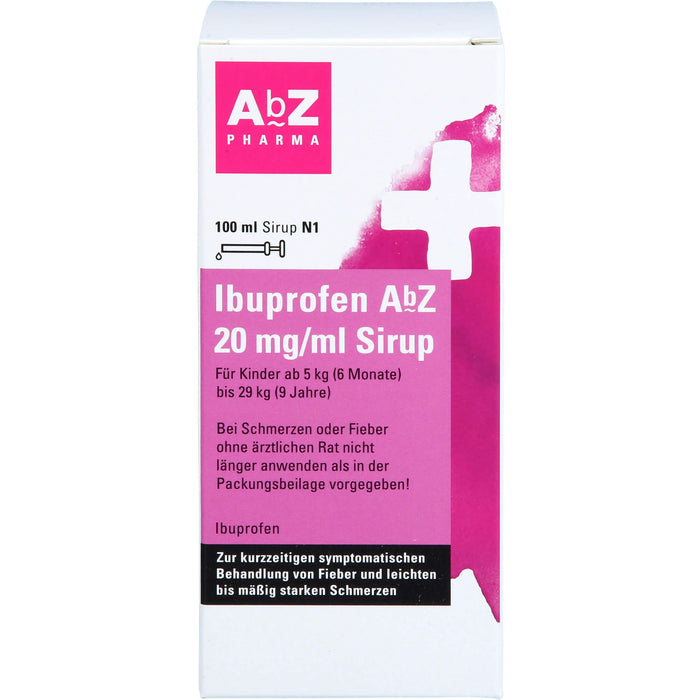 Ibuprofen AbZ 20mg/ml Sirup, 100 ml Solution