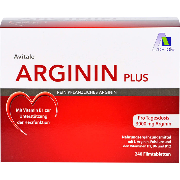 Avitale Arginin Plus Filmtabletten, 240 pcs. Tablets