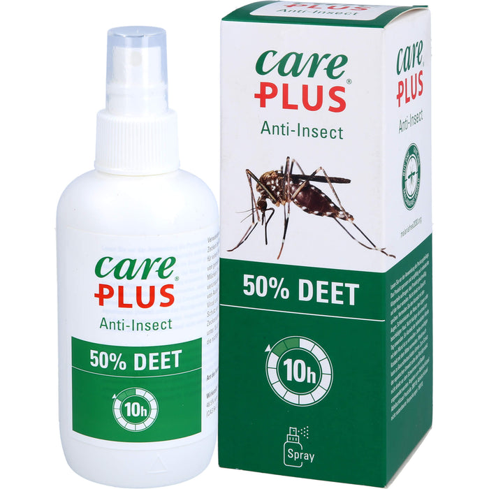 care PLUS Anti-Insect Deet Spray 50 %, 200 ml Solution