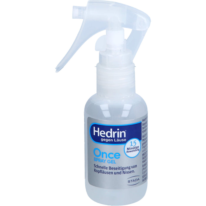 Hedrin gegen Läuse Once Spray Gel, 60 ml Solution