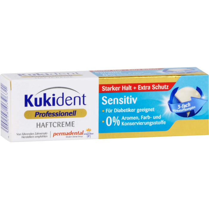 Kukident Haftcreme sensitiv, 40 g Cream