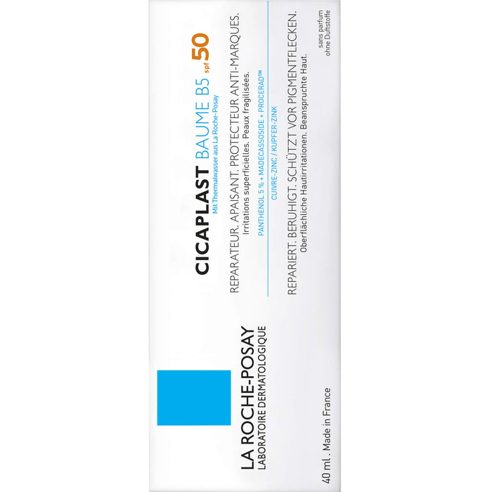 LA ROCHE-POSAY Cicaplast Baume B5 LSF 50 Haut-Balsam, 40 ml Crème