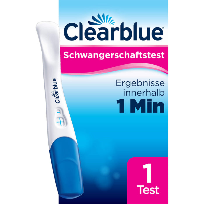 Clearblue Schwangerschaftstest schnelle Erkennung, 1 St. Test