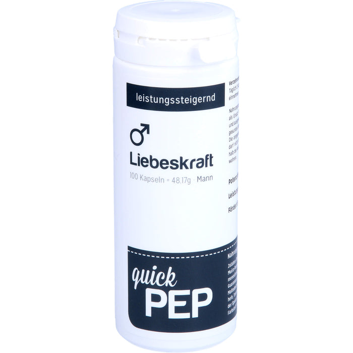 quickPEP Liebeskraft Mann, 100 St KAP