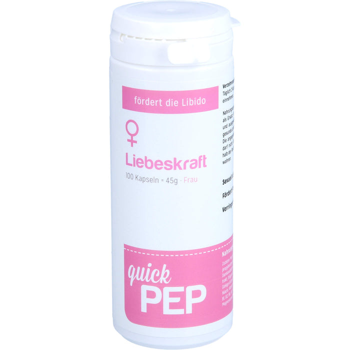 quickPEP Liebeskraft Frau, 100 St KAP