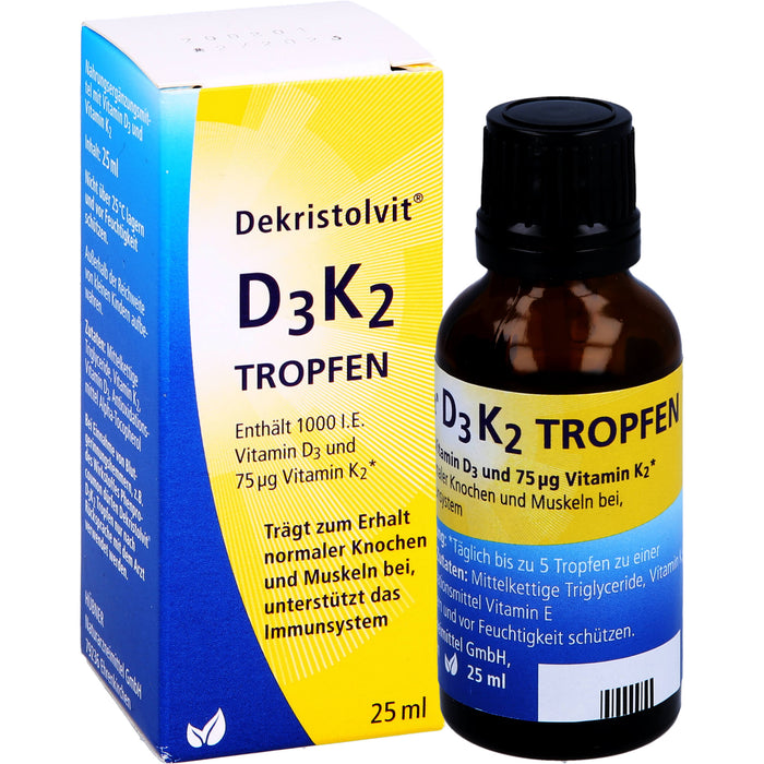 Dekristolvit D3K2 Tropfen, 25 ml Solution