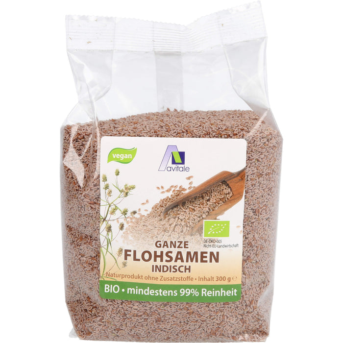 Avitale ganze Flohsamen Indisch, 300 g Powder