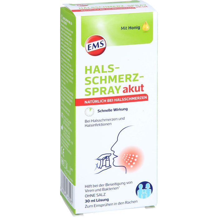 EMSER Halsschmerz-Spray akut, 30 ml Lösung