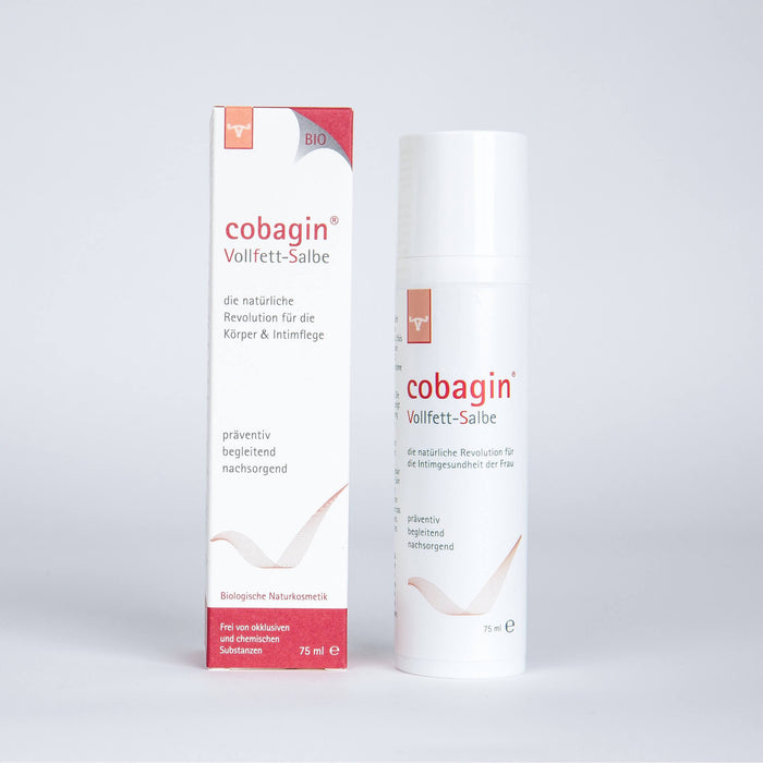 cobagin Vollfett-Salbe für die intimgesundheit der Frau, 75 ml Ointment