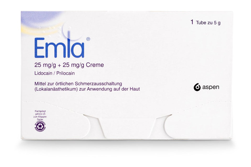 Emla Creme zur örtlichen Schmerzausschaltung, 5 g Cream