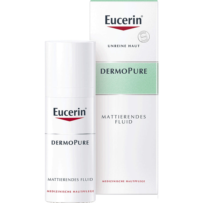 Eucerin DERMOPURE Mattierendes Fluid, 50 ml Lösung