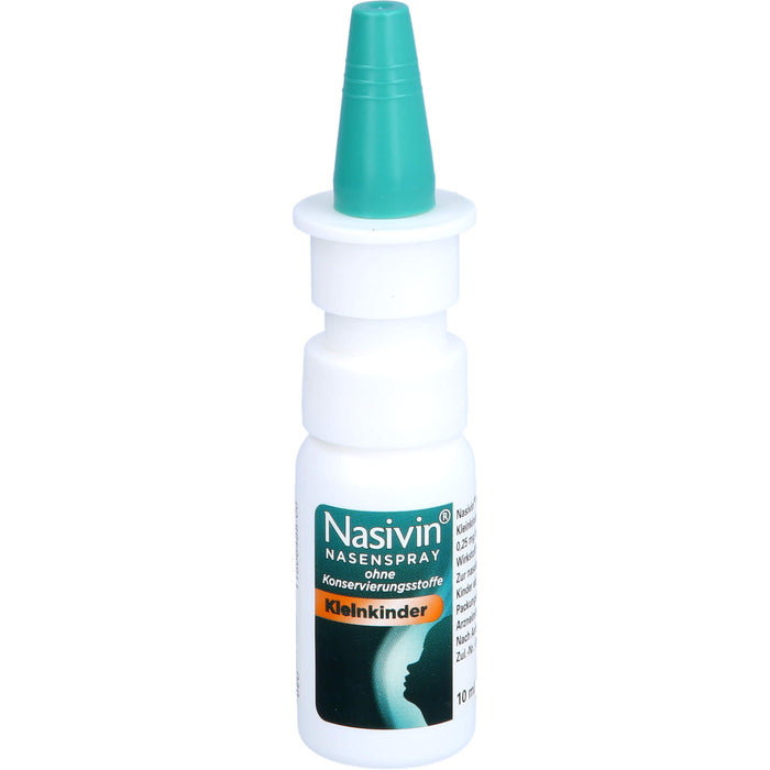 Nasivin Nasenspray ohne Konservierungsstoffe für Kleinkinder, 10 ml Solution