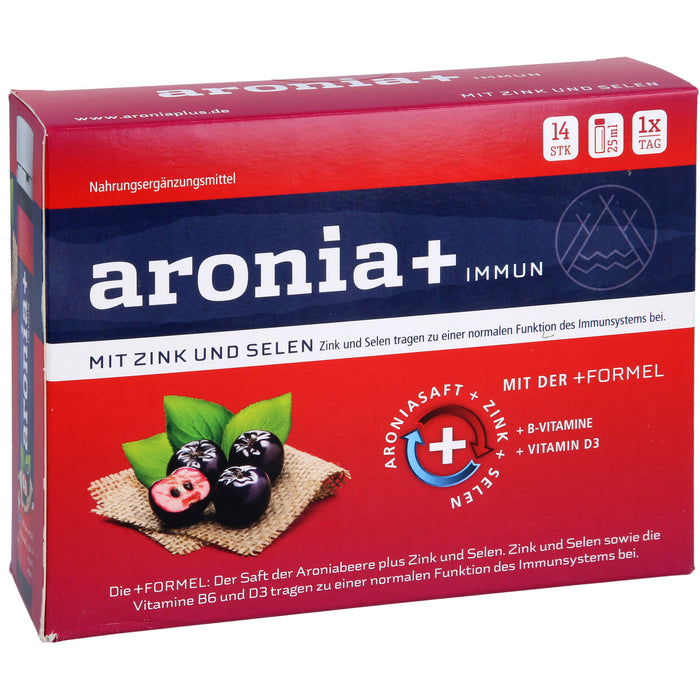 aronia+ immun Trinkfläschchen, 14 pc Ampoules