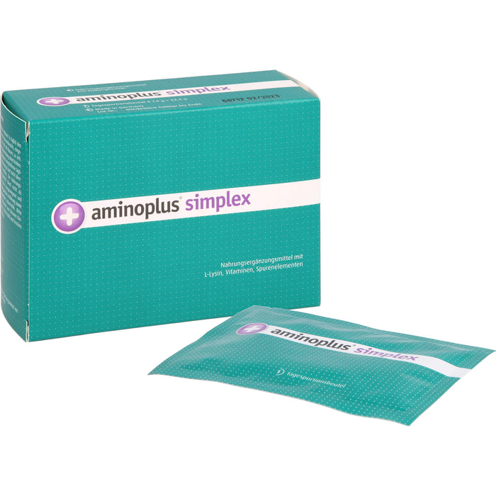 aminoplus simplex Tagesportionsbeutel, 7 pc Sachets