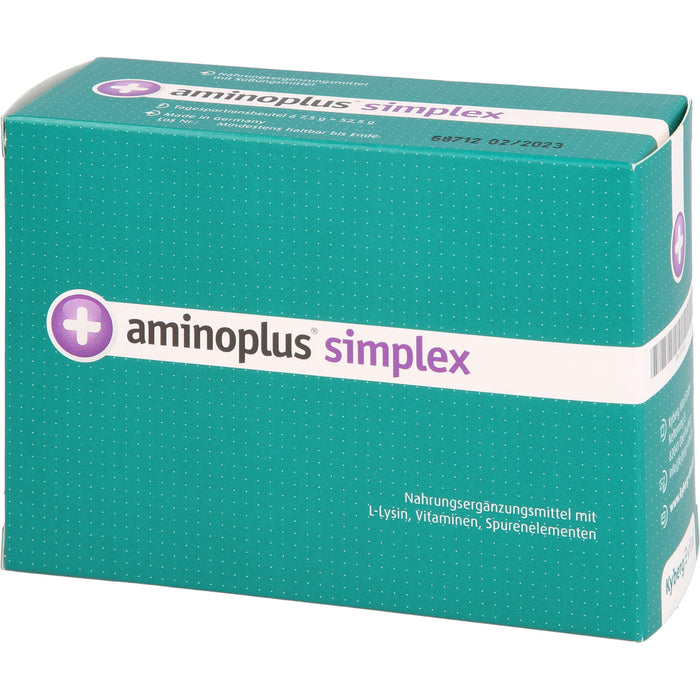 aminoplus simplex Tagesportionsbeutel, 7 pc Sachets
