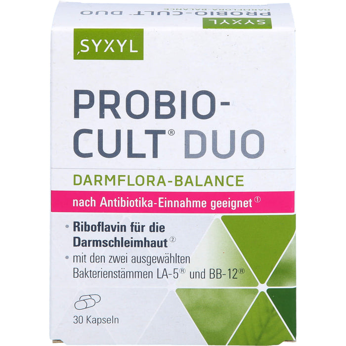 SYXYL Probio-Cult Duo Darmflora-Balance Kapseln, 30 pcs. Capsules