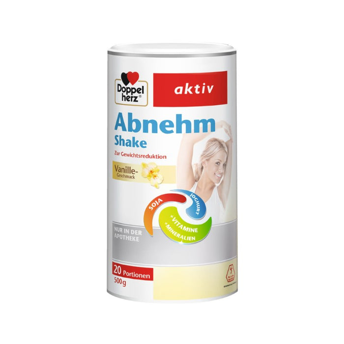 Doppelherz Abnehm Shake Vanille, 500 g PUL