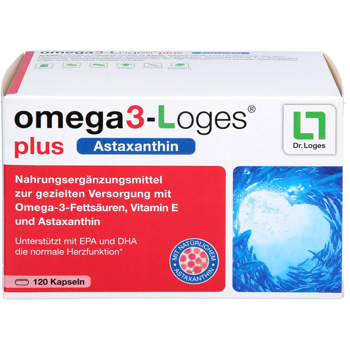 omega3-Loges plus Kapseln, 120 pcs. Capsules