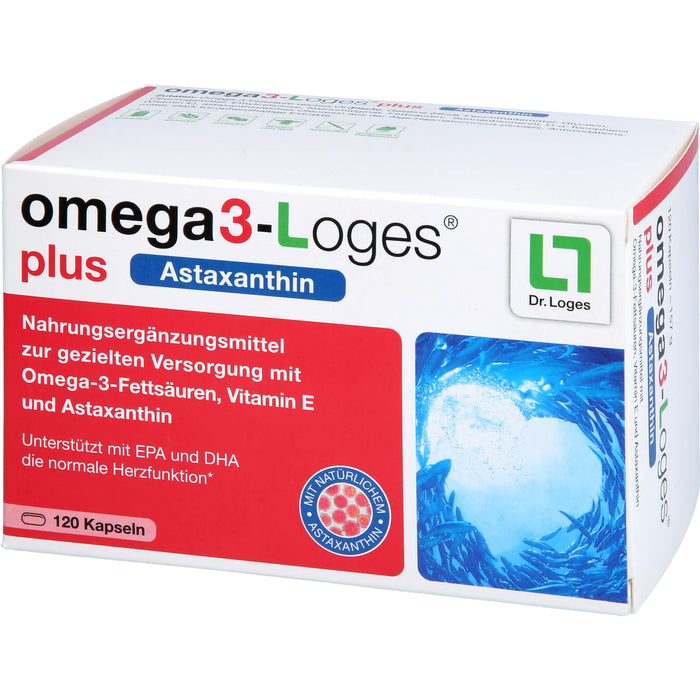 omega3-Loges plus Kapseln, 120 St. Kapseln