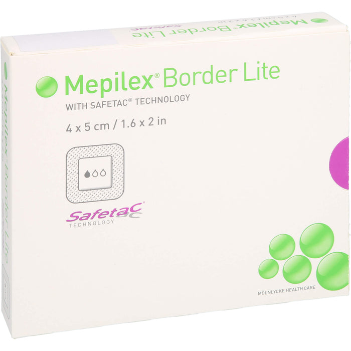 MEPILEX Border Lite Schaumverb.4x5 cm steril, 10 St VER