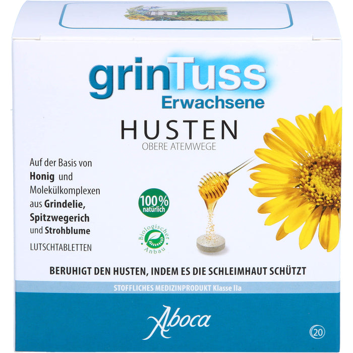 Aboca Grintuss Erwachsene Lutschtabletten, 30 g Tablettes