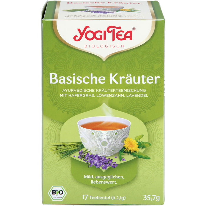 Yogi Tea Basische Kräuter Bio, 17X2.1 g FBE