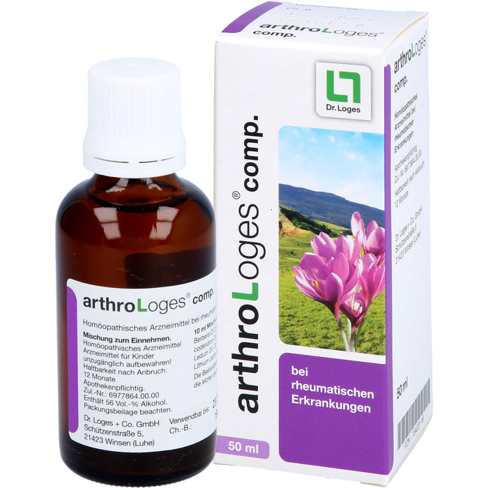 arthroLoges comp. Mischung bei rheumatischen Erkrankungen, 50 ml Lösung