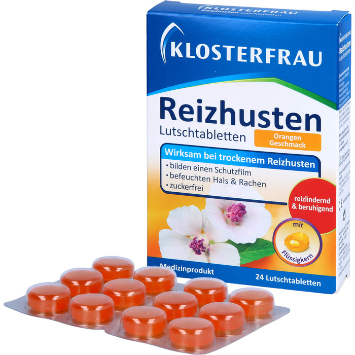 Klosterfrau Reizhusten Lutschtabletten, 24 St. Tabletten