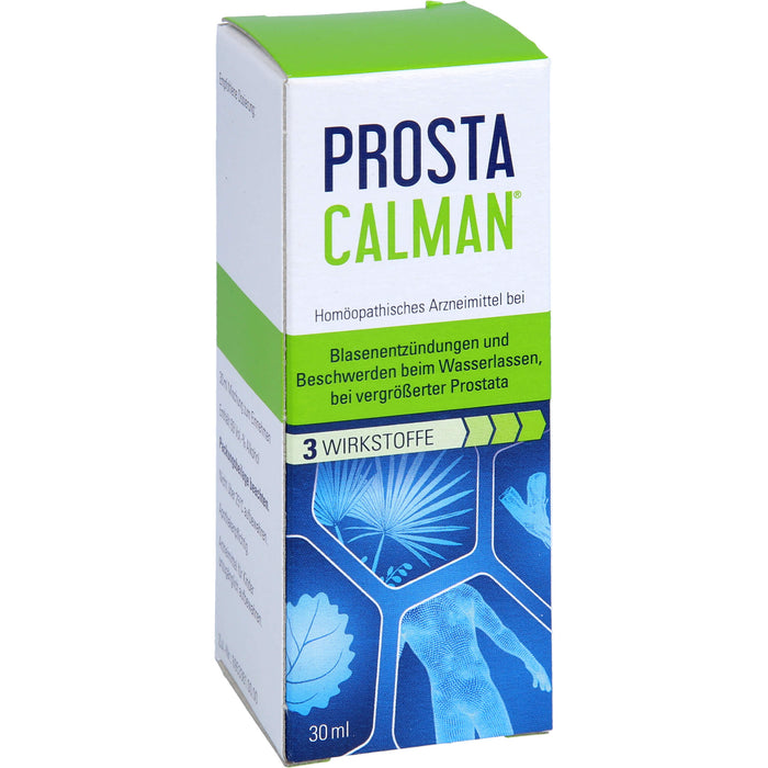 Prostacalman Tropfen bei Blasenentzündungen, bei Beschwerden beim Wasserlassen und bei vergrößerter Prostata, 30 ml Solution