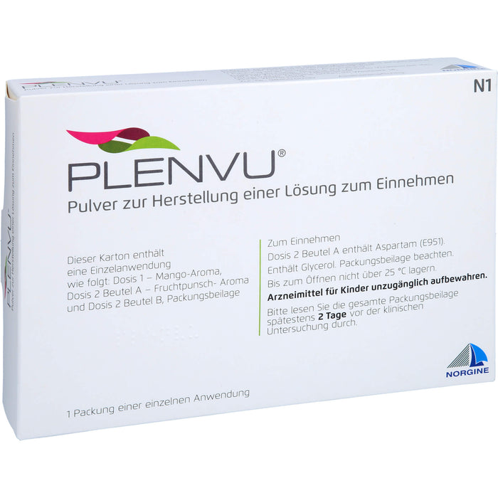 Plenvu Pulver zur Herstellung einer Lösung zum Einnehmen, 1 pc Sachets