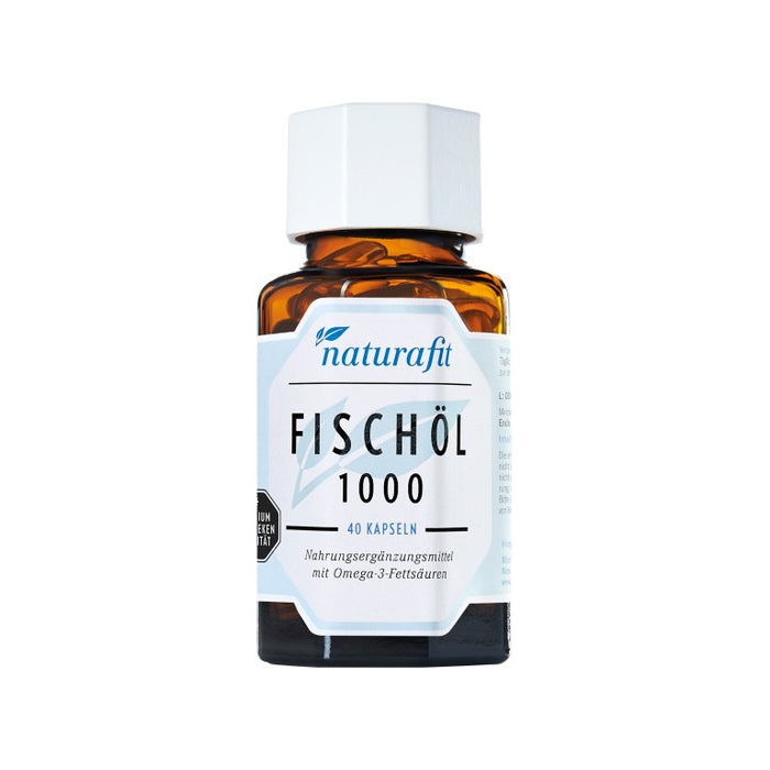 naturafit Fischöl 1000 Kapseln, 40 pcs. Capsules