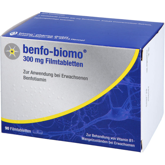 benfo-biomo 300 mg Filmtabletten, 90 pc Tablettes