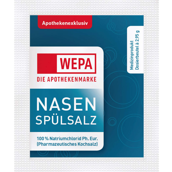 WEPA Nasendusche inklusive Nasenspülsalz, 1 pcs. Pack