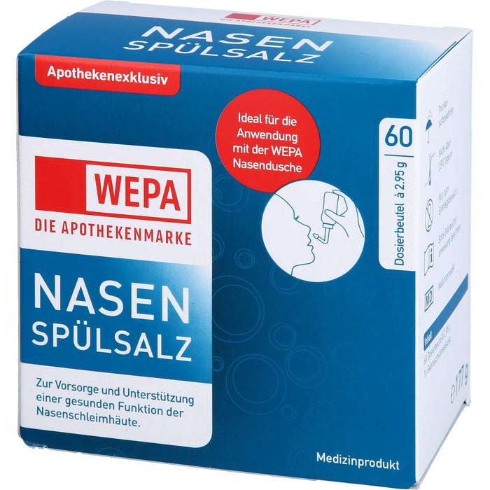 WEPA Nasenspülsalz, 177 g Salt