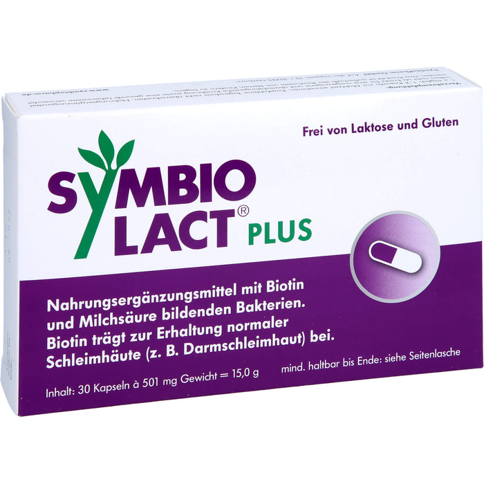 SymbioLact plus Kapseln, 30 pcs. Capsules