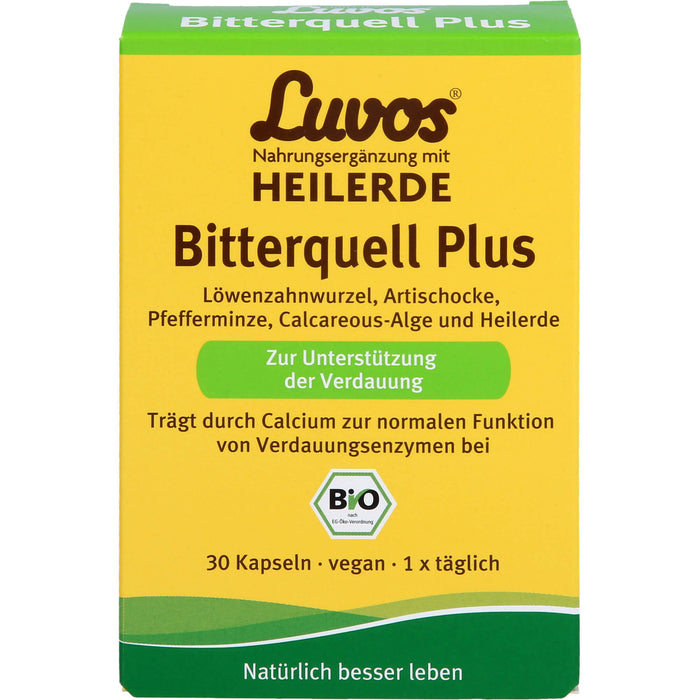 Luvos Heilerde bio Bitterquell Plus Kapseln, 30 pc Capsules