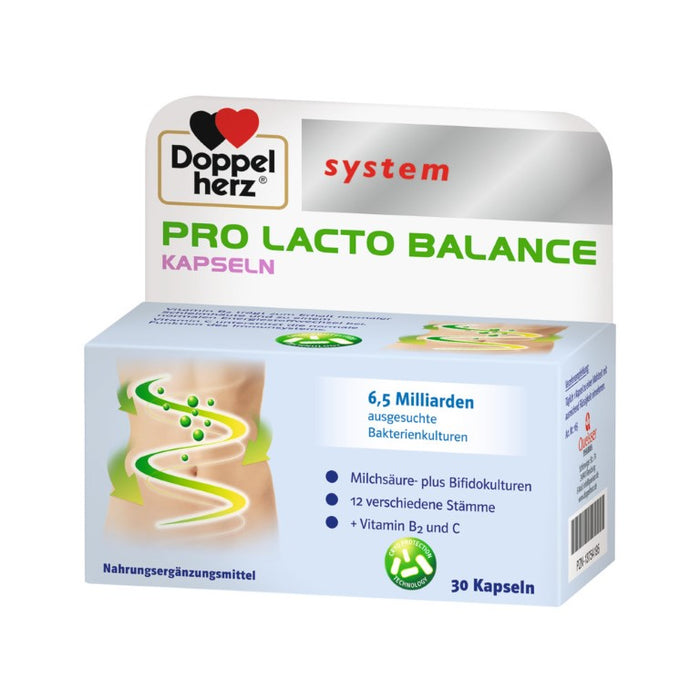 Doppelherz system PRO LACTO BALANCE, 30 pcs. Capsules