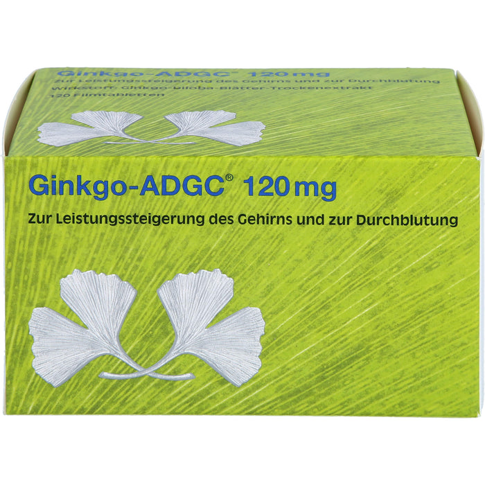 Ginkgo-ADGC 120 mg, Filmtabletten, 120 pc Tablettes