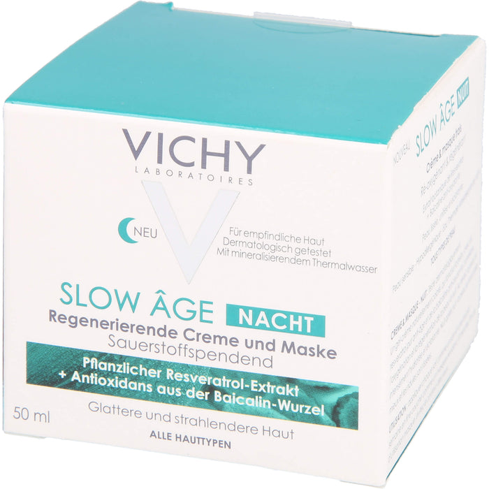 VICHY Slow Age Nacht Regenerierende Creme & Maske, 50 ml Crème