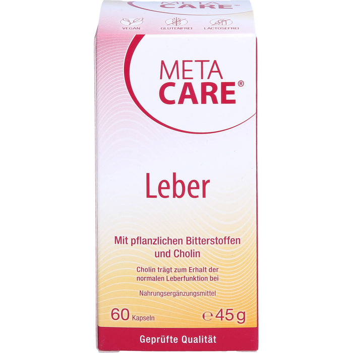 metacare Leber Kapseln, 60 pcs. Capsules