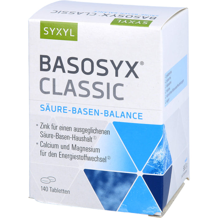 BASOSYX Classic Tabletten, 140 pc Tablettes