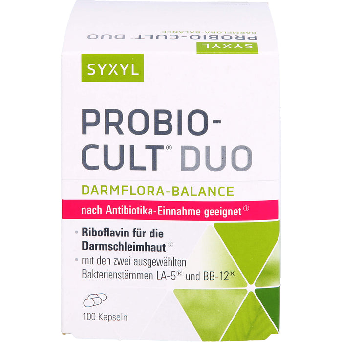 SYXYL Probio-Cult Duo Darmflora-Balance Kapseln, 100 St. Kapseln