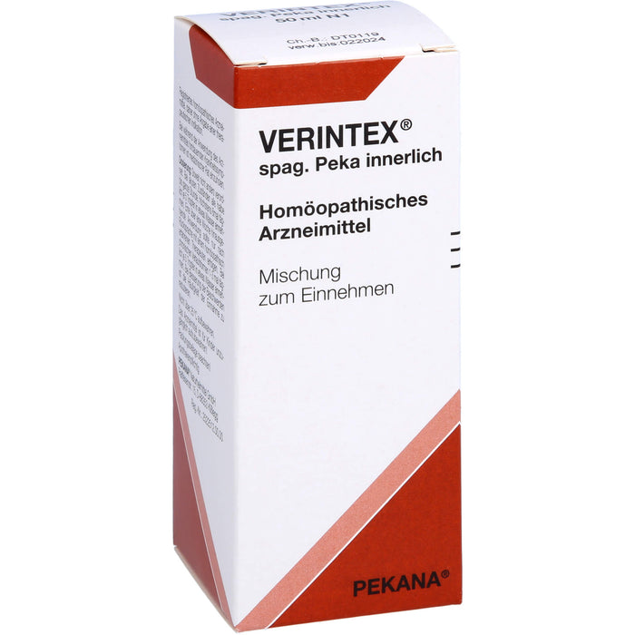 Verintex spag. Peka innerlich Mischung, 50 ml TRO