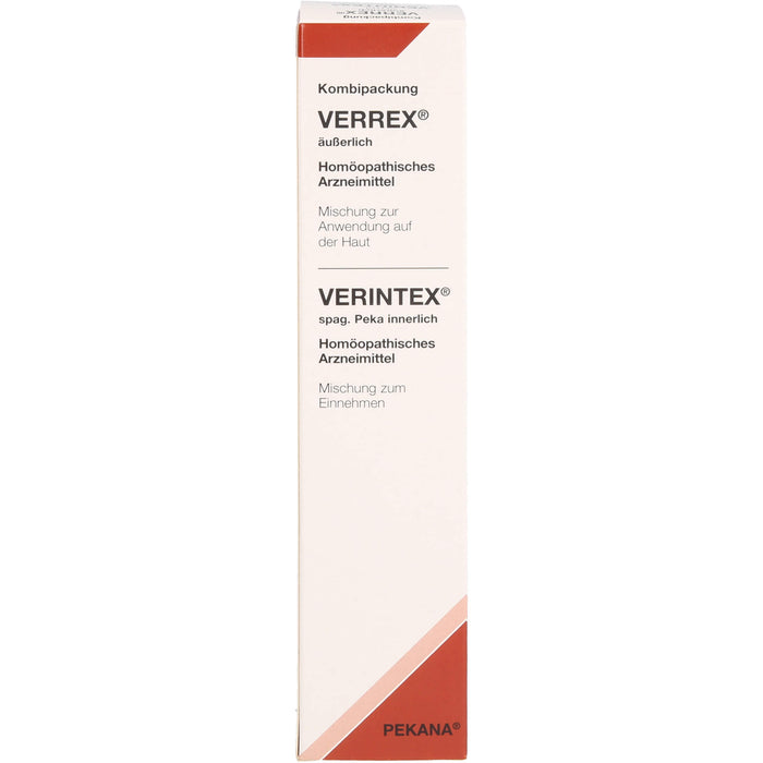 Verintex spag. Peka innerlich/Verrex äußerlich Kombipack., 1 P KPG